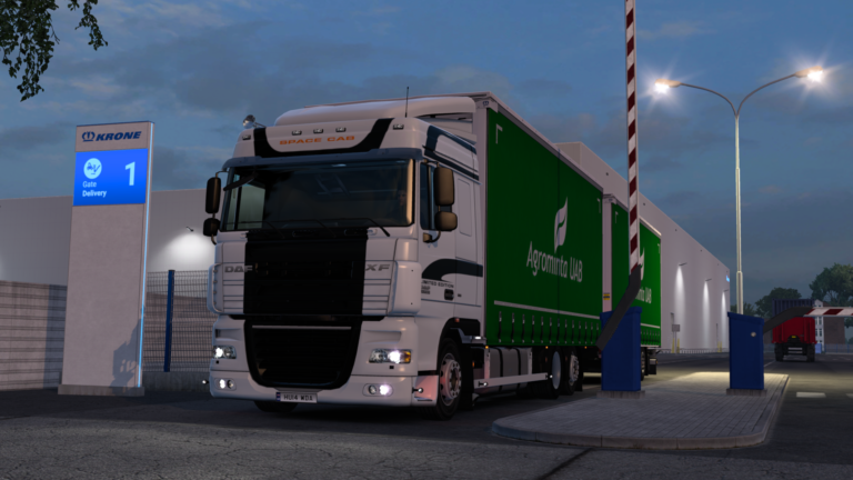DAF XF 105 TANDEM mod for ETS2