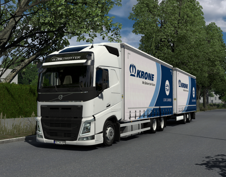 VOLVO FH 4/5/6/AERO TANDEM mod for ETS2