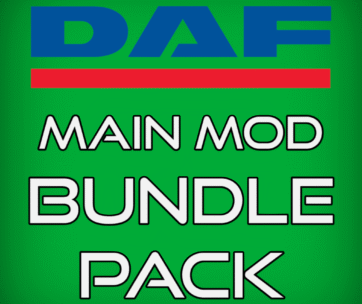 [BUNDLE PACK] DAF TANDEM MAIN MODS ⭐BUY 3 PAY LESS⭐
