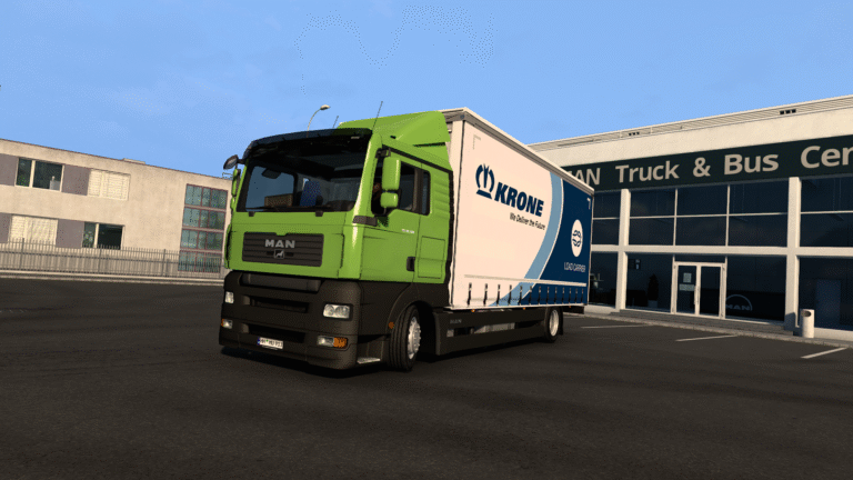 MAN TGA TANDEM mod for ETS2