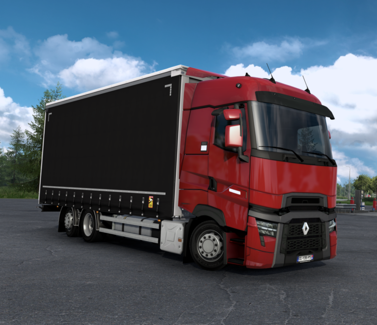 RENAULT RANGE T TANDEM mod for ETS2